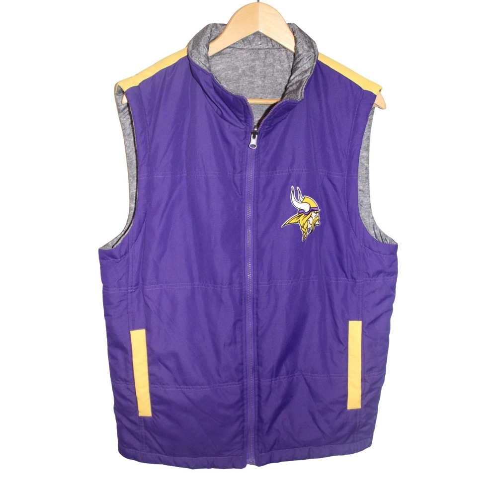 Minnesota Vikings NFL Men's Reversible Small‎ Vest